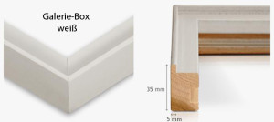 Galerie-Box weiß