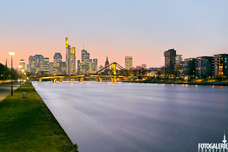 Skyline Frankfurt am Mainufer