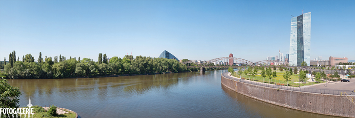 Osthafen & Skyline Frankfurt Panorama