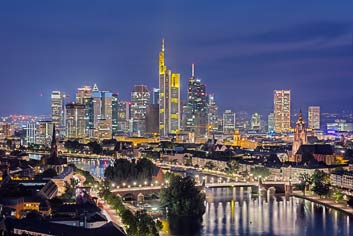 Frankfurt bei Nacht Portfolio