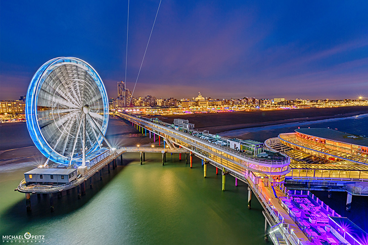 Den Haag Scheveningen Night