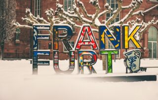 Frankfurt im Winter