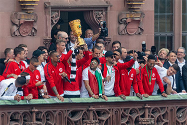 Eintracht Frankfurt Pokalfeier