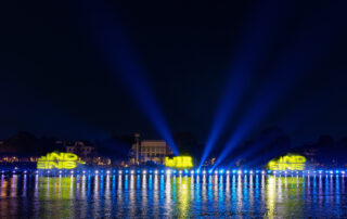 Ode an die Demokratie Lichtshow 2