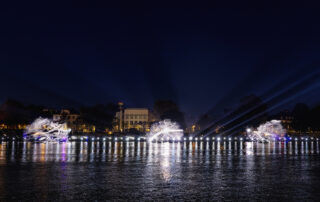 Ode an die Demokratie Lichtshow 4