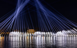 Ode an die Demokratie Lichtshow 6