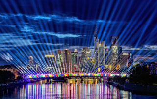 EURO 2024 Lichtshow Frankfurt-4