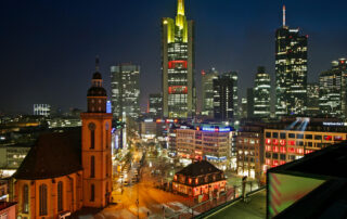 Luminale 2010 Hauptwache & Skyline – BILD-ID: LUM_011 Luminale 2010 Hauptwache & Skyline