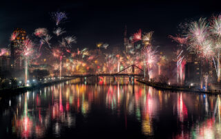 Feuerwerk Frankfurt Neujahr