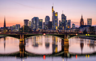 Frankfurt Abendrot 2017