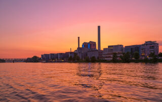 Frankfurt Abendrot 2019-04