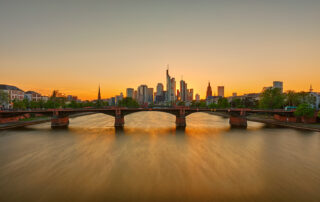 Frankfurt Abendrot 2020-03