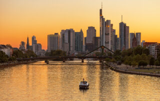 Frankfurt Abendrot 2021-02