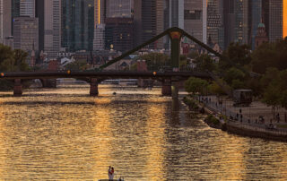 Frankfurt Abendrot 2021-03