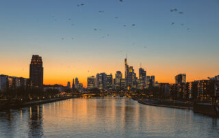 Frankfurt Abendrot 2022-04
