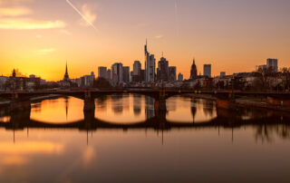 Frankfurt Abendrot 2023-02