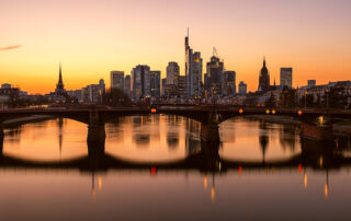 Frankfurt Abendrot 2023-03