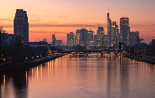 Frankfurt Abendrot 2026