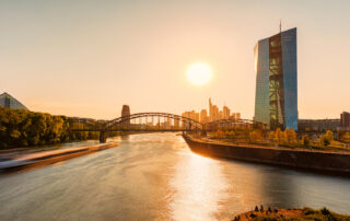 Frankfurt Abendrot EZB-02