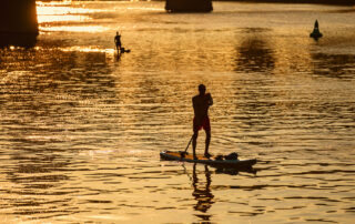 Frankfurt Abendrot SUP