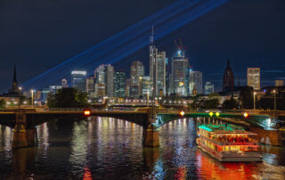 Frankfurt Skyline Lights 2023-02