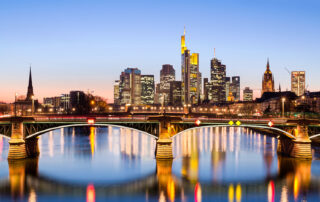 Frankfurt Skyline Nacht 2015