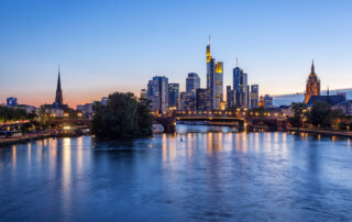Frankfurt Skyline Nacht 2016