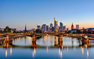 Frankfurt Skyline Nacht 2017