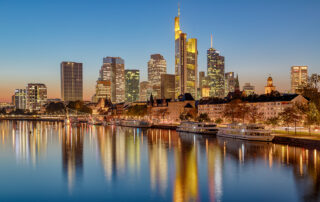 Frankfurt Skyline Nacht 2018