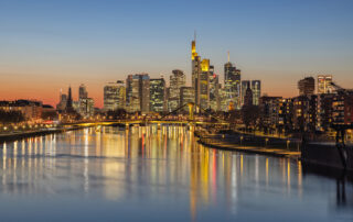 Frankfurt Skyline Nacht 2022