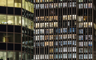 Frankfurter Fassaden Nacht