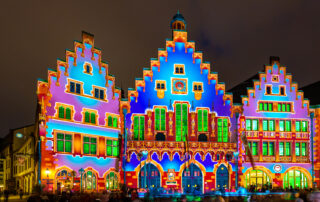 Römer Rathaus Illumination Buchmesse