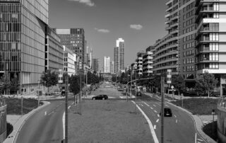 Europaviertel Schwarz-Weiß