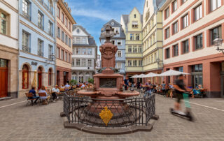 Neue Altstadt Stoltze Brunnen