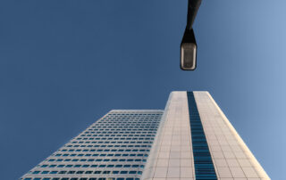 Silvertower & Laterne