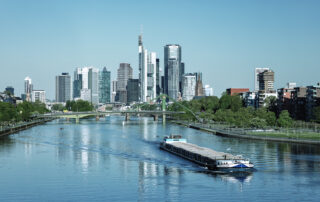 Frankfurt Skyline-02 – Cool Blue Edition – BILD-ID: cbe_011 Frankfurt Skyline-02 - Cool Blue Edition