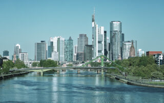Frankfurt Skyline-03 – Cool Blue Edition – BILD-ID: cbe_012 Frankfurt Skyline-03 - Cool Blue Edition