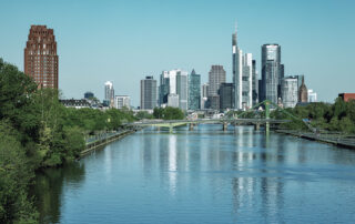 Frankfurt Skyline – Cool Blue Edition – BILD-ID: cbe_010 Frankfurt Skyline - Cool Blue Edition
